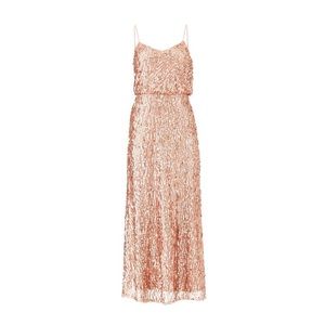 Donna Morgan size 12 bridesmaid dress in Rose Gold. Worn once. Well kept.